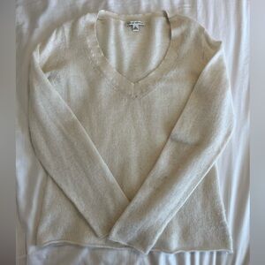 Banana Republic ivory light sweater